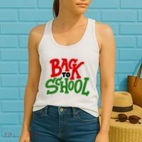 Back To School Holiday Cute Gift Women's Tank Top thumb 2