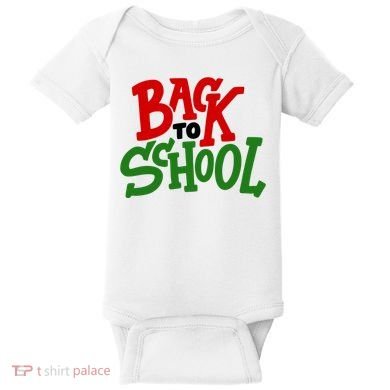 Back To School Holiday Cute Gift Baby Bodysuit