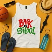 Back To School Holiday Cute Gift Tank Top thumb 4