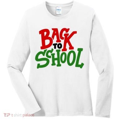 Back To School Holiday Cute Gift Women's Long Sleeve Shirt