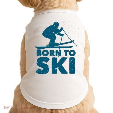 Born To Ski Doggie Tank