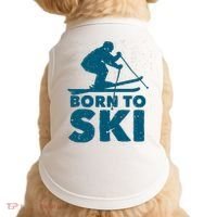 Born To Ski Doggie Tank thumb 0