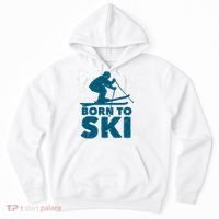Born To Ski Hoodie thumb 0