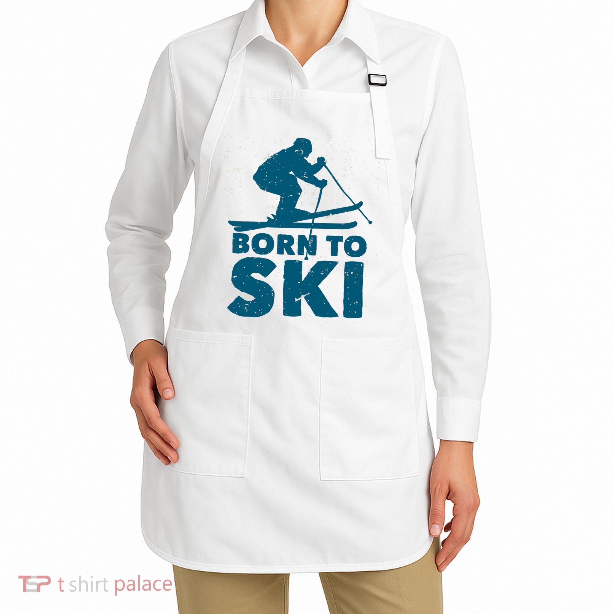 Born To Ski Apron