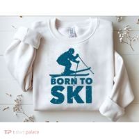 Born To Ski Sweatshirt thumb 2