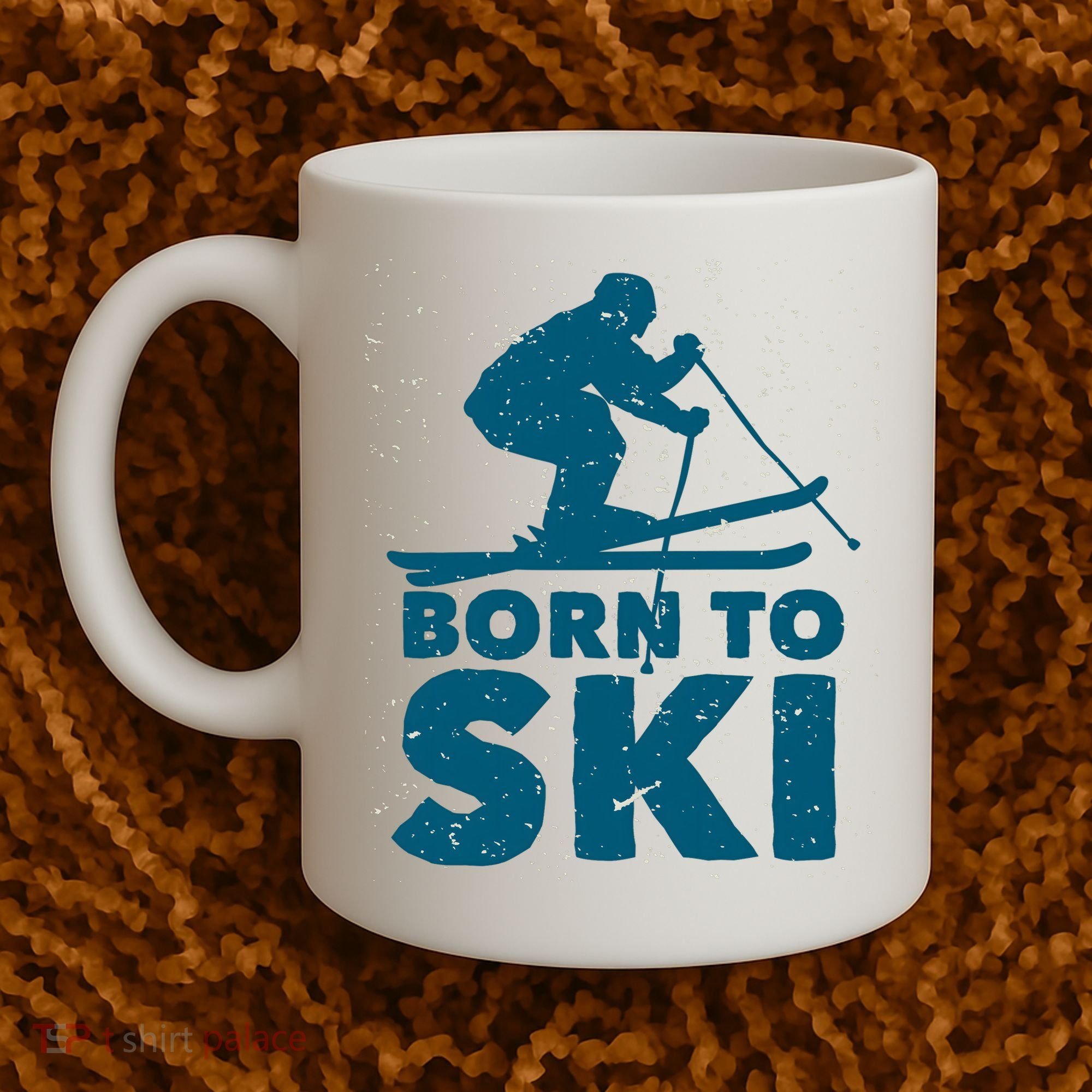 Born To Ski Coffee Mug