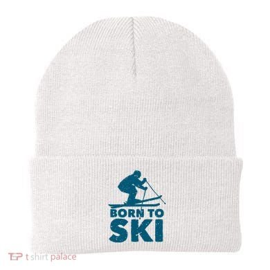 Born To Ski Beanie