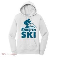 Born To Ski Women's Hoodie thumb 0