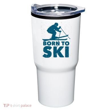 Born To Ski Tumbler