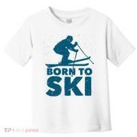 Born To Ski Toddler T-Shirt thumb 0