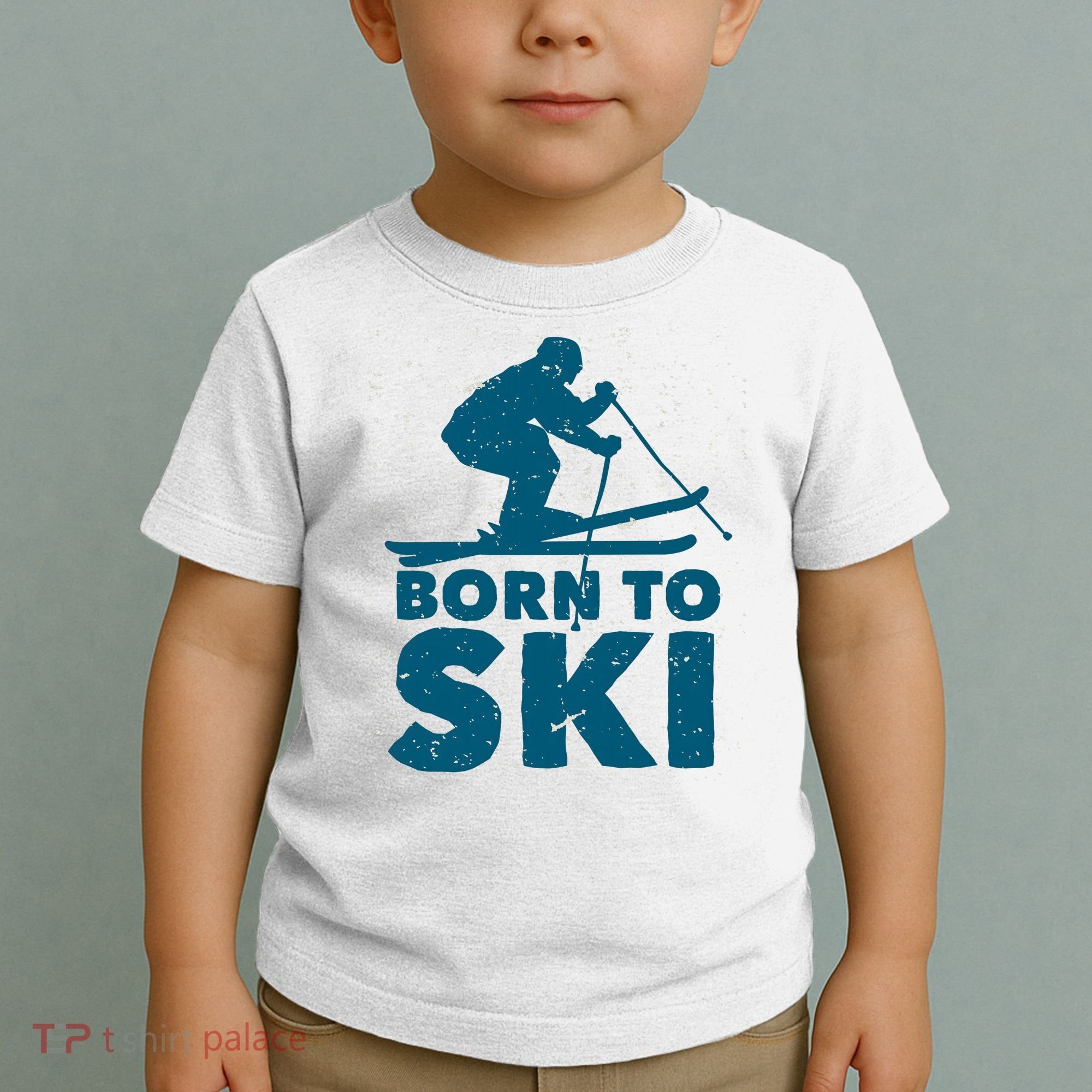 Born To Ski Toddler T-Shirt