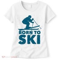 Born To Ski Women's T-Shirt thumb 0