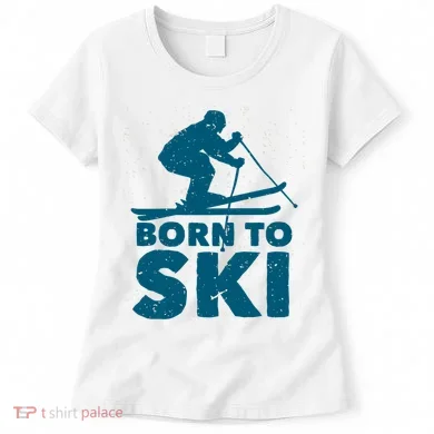 Born To Ski Women's T-Shirt