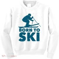 Born To Ski Kids Sweatshirt thumb 0