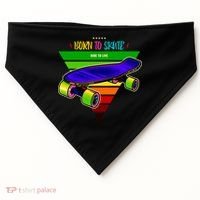 Born To Skate Ride To Live USA-Made Doggie Bandana thumb 0