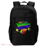 Born To Skate Ride To Live Backpack thumb 0