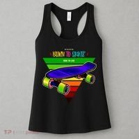 Born To Skate Ride To Live Women's Tank Top thumb 3
