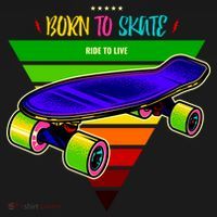 Born To Skate Ride To Live Women's Tank Top thumb 5