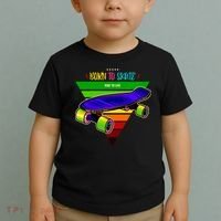 Born To Skate Ride To Live Toddler T-Shirt thumb 2
