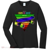 Born To Skate Ride To Live Women's Long Sleeve Shirt thumb 0