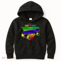 Born To Skate Ride To Live Kids Hoodie thumb 0
