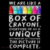 Back To School Teacher We Are Like A Box Of Crayons Coffee Mug thumb 5