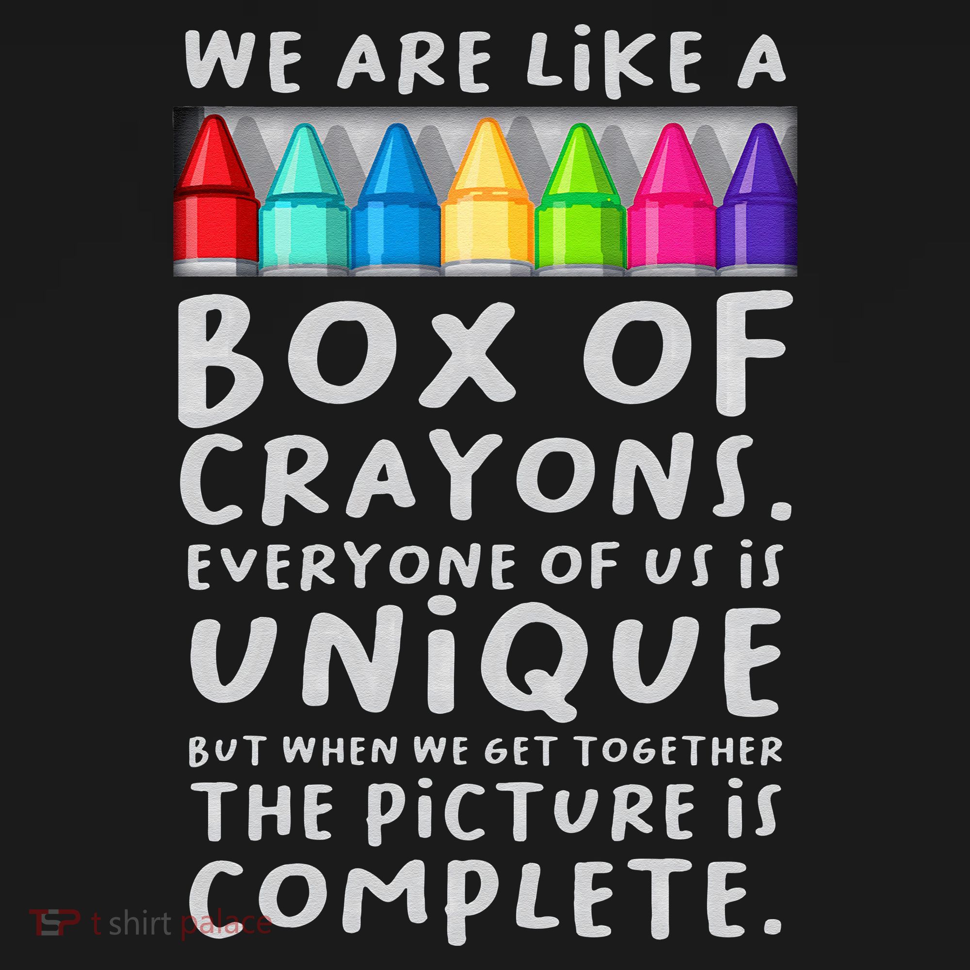 Back To School Teacher We Are Like A Box Of Crayons Women's Tank Top