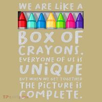 Back To School Teacher We Are Like A Box Of Crayons Polo thumb 2