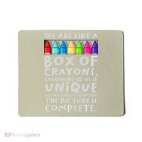 Back To School Teacher We Are Like A Box Of Crayons Mousepad thumb 0