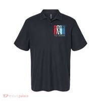 Born To Serve & Jesus Cross & Walk by Faith Christian Polo thumb 0