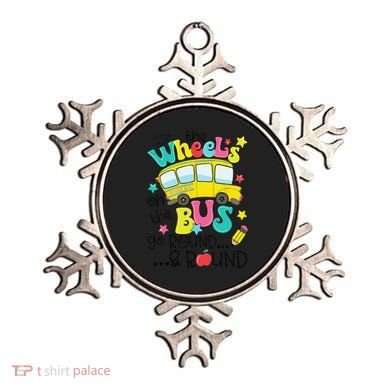 Back To School Funny The WHEELS On The BUS Ornament