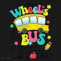 Back To School Funny The WHEELS On The BUS Visor thumb 3