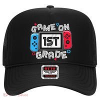Back To School Game On 1st Grade Funny Gamer Hat thumb 0