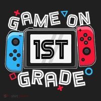 Back To School Game On 1st Grade Funny Gamer Hat thumb 2