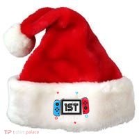 Back To School Game On 1st Grade Funny Gamer Santa Hat thumb 0