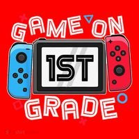 Back To School Game On 1st Grade Funny Gamer Santa Hat thumb 1