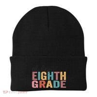 Back To School Students Teacher Oh Hey 8th Eighth Grade Beanie thumb 0