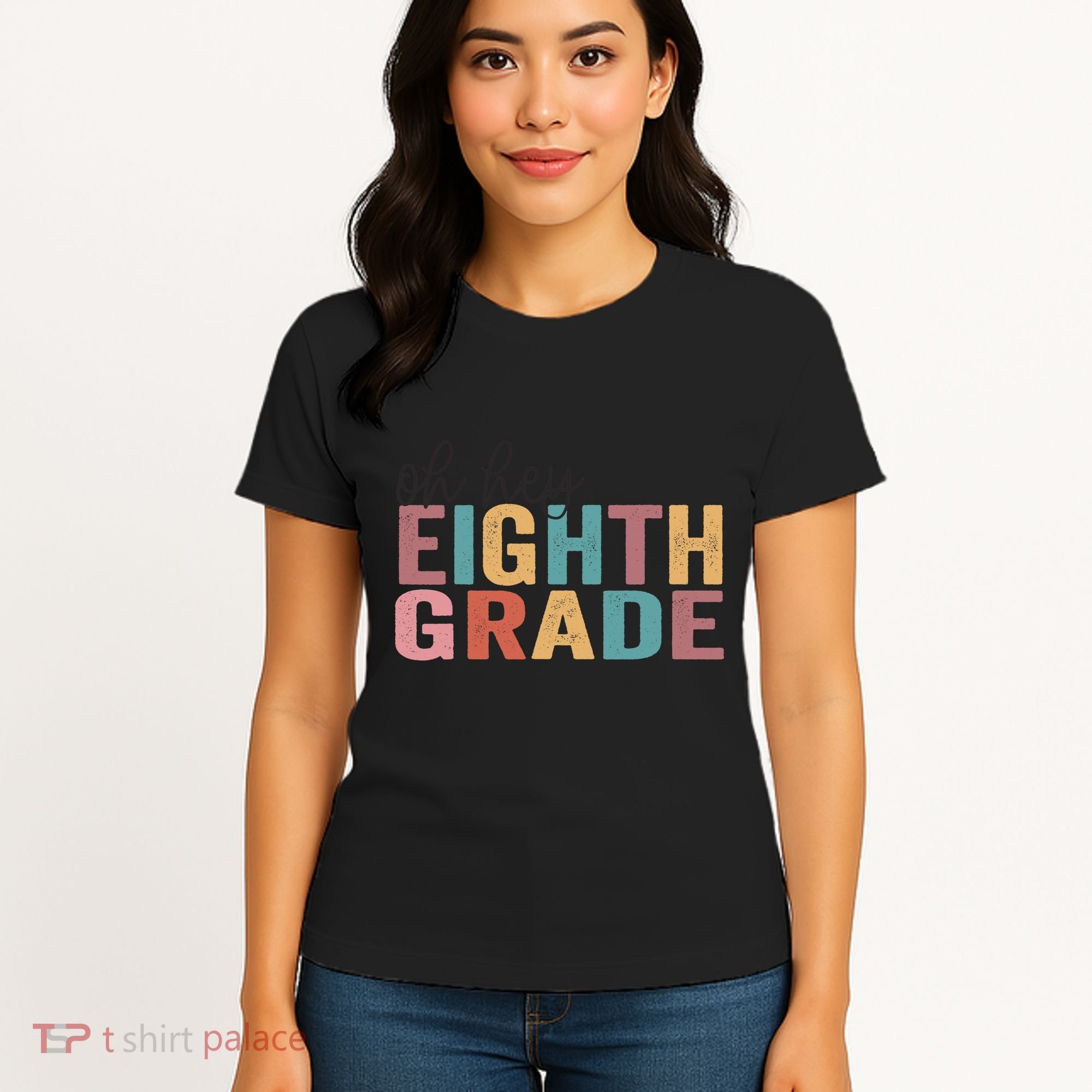 Back To School Students Teacher Oh Hey 8th Eighth Grade Women's T-Shirt