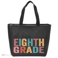 Back To School Students Teacher Oh Hey 8th Eighth Grade Tote Bag thumb 0