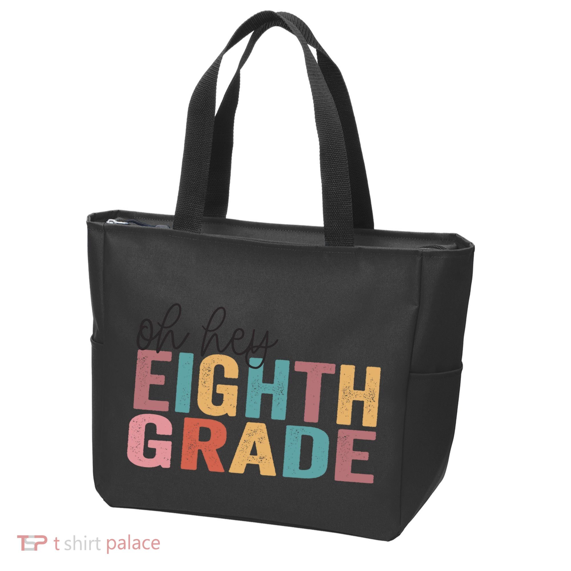 Back To School Students Teacher Oh Hey 8th Eighth Grade Tote Bag