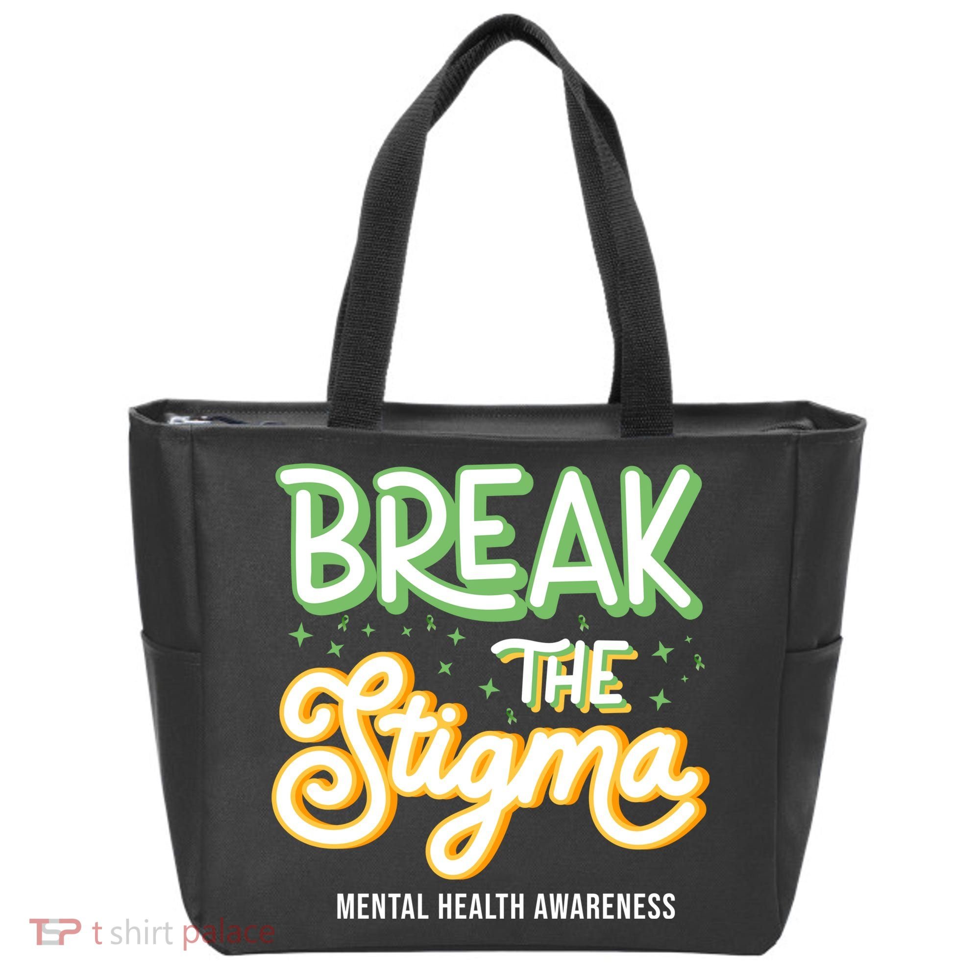 Break The Stigma Mental Health Awareness Tote Bag