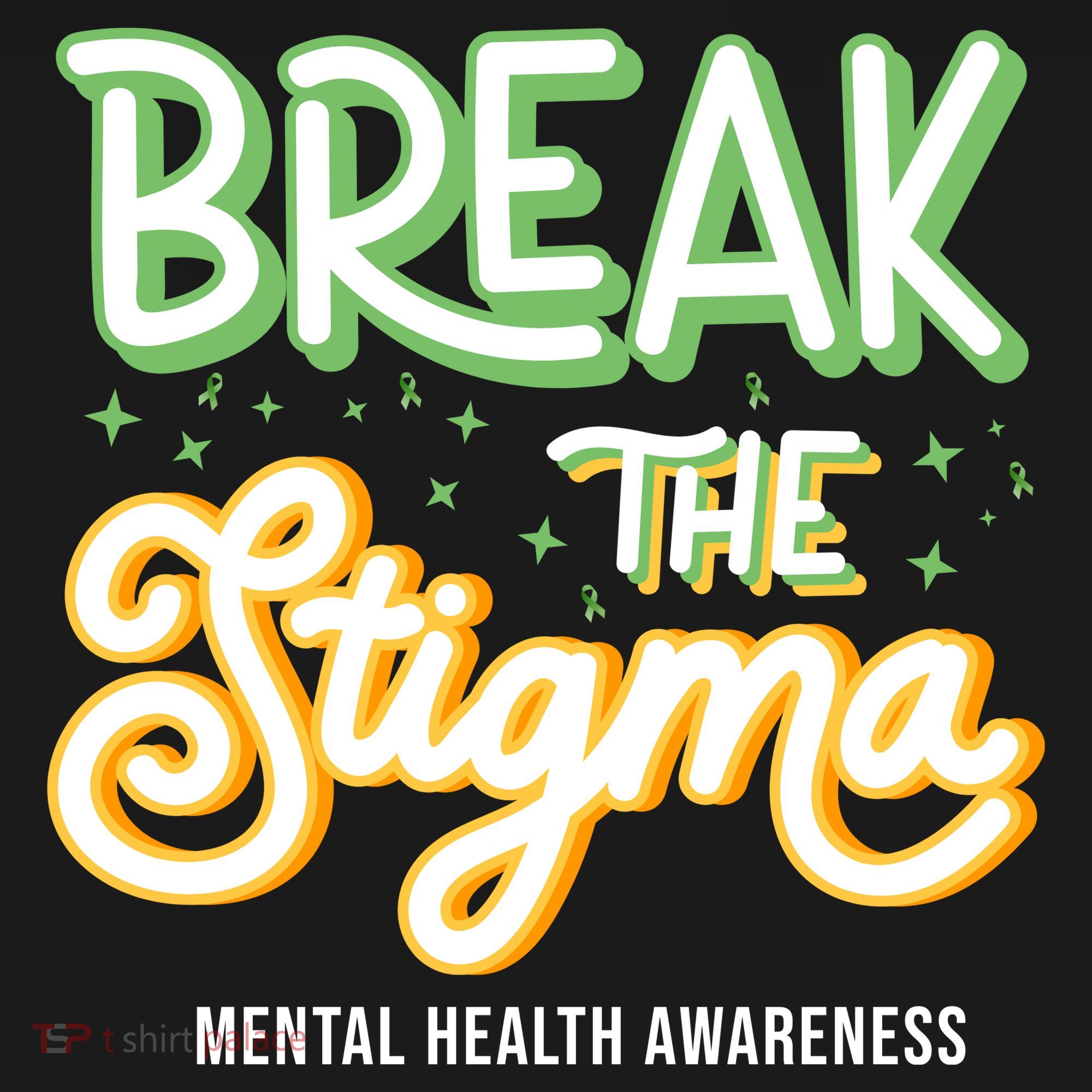 Break The Stigma Mental Health Awareness Tote Bag