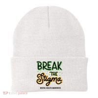 Break The Stigma Mental Health Awareness Beanie thumb 0