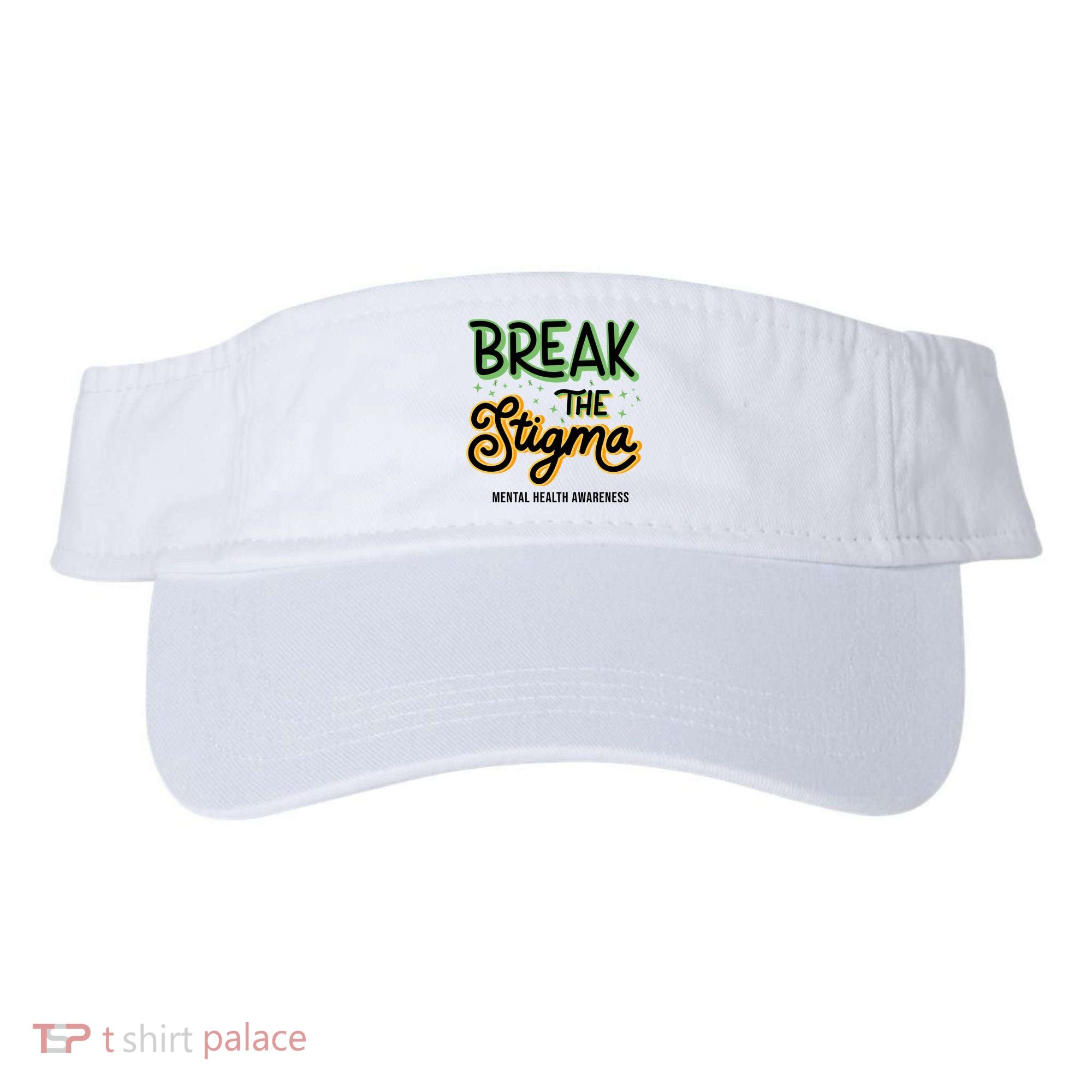 Break The Stigma Mental Health Awareness Visor