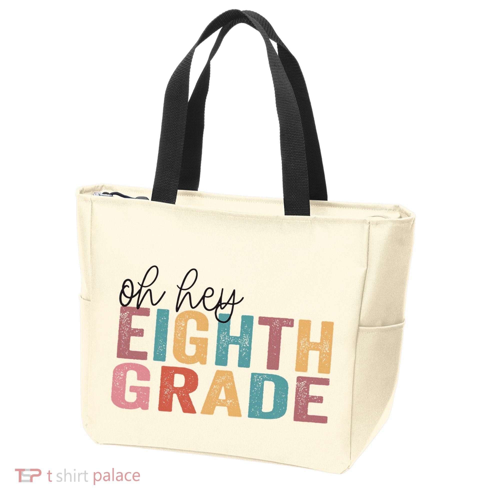 Back To School Students Teacher Oh Hey 8th Eighth Grade Tote Bag
