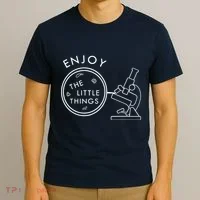 Biology Teacher Student Microscope Gift Biology T-Shirt thumb 3