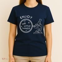 Biology Teacher Student Microscope Gift Biology T-Shirt thumb 4