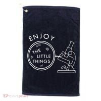 Biology Teacher Student Microscope Gift Biology Golf Towel thumb 0