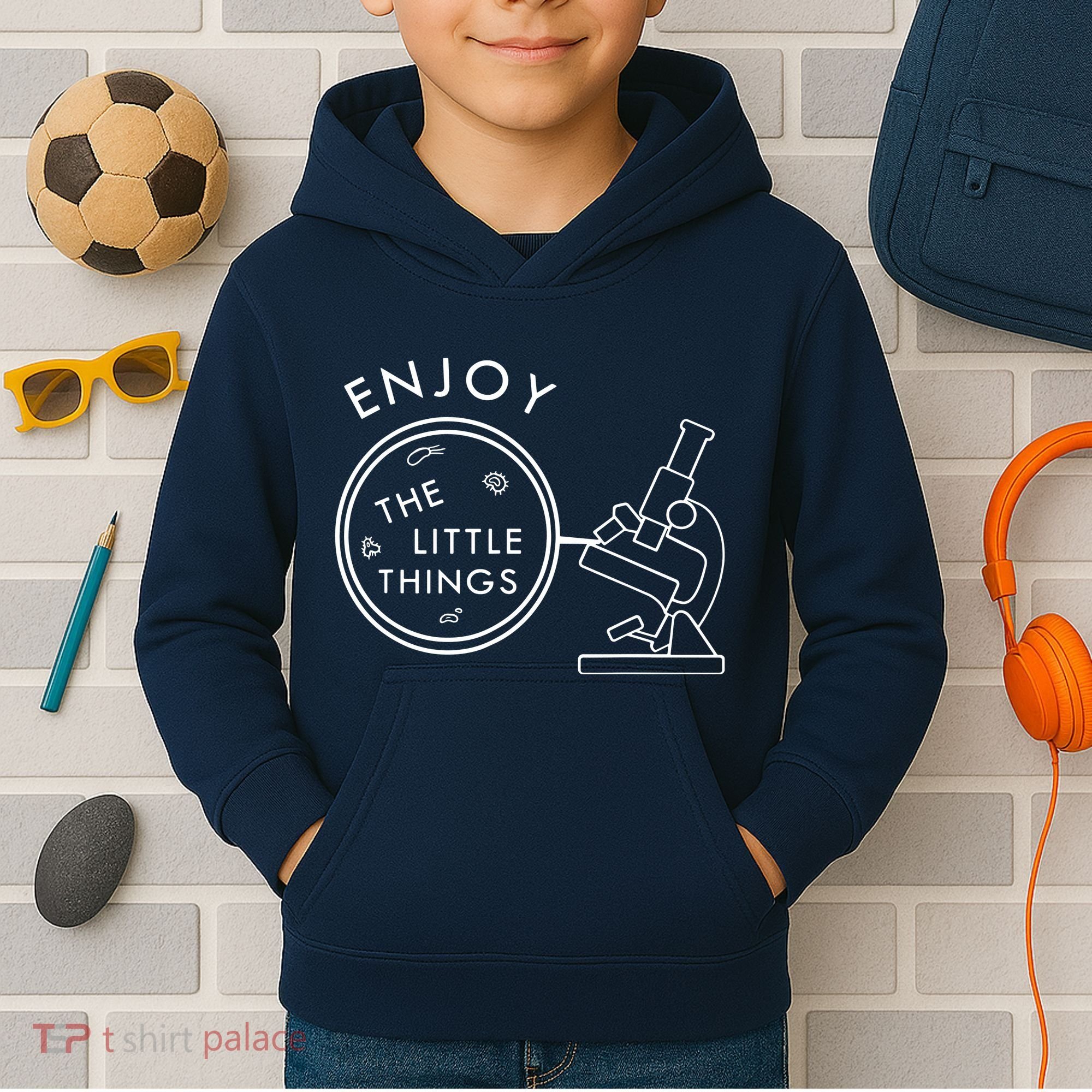 Biology Teacher Student Microscope Gift Biology Kids Hoodie