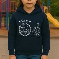 Biology Teacher Student Microscope Gift Biology Kids Hoodie thumb 3